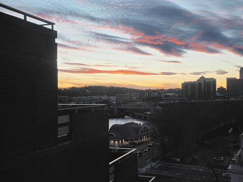 Boston sunset #2