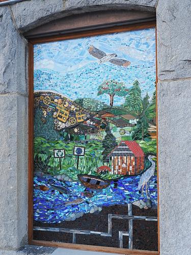 Mosaic at the Charles River Museum
