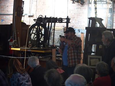 Charles River Museum Mill Talk on Rube Goldberg Machines #3