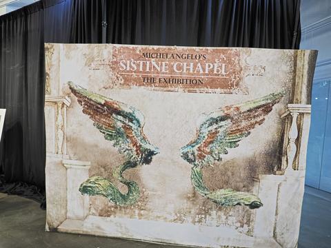 Sistine Chapel, the exhibition