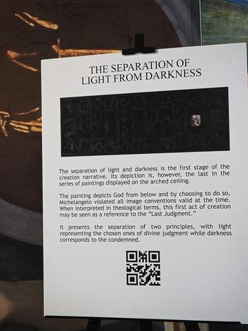 The separation of light from darkness #2
