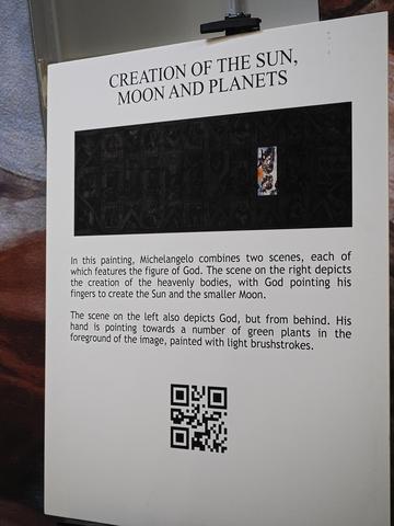 Creation of the sun, moon, and planets