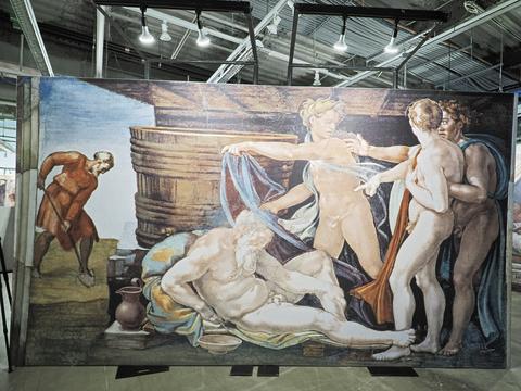 The drunkenness of Noah