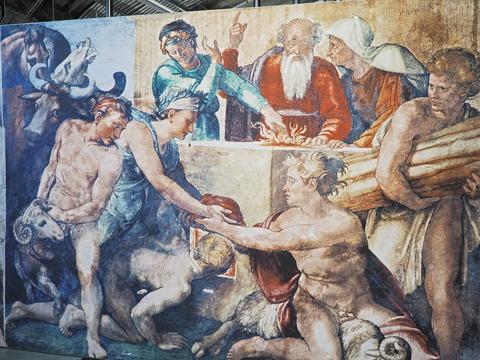 The sacrifice of Noah #3