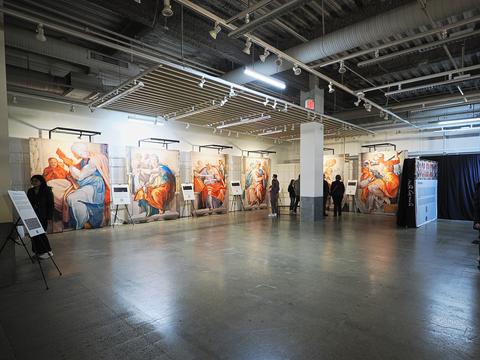 Sistine Chapel exhibit