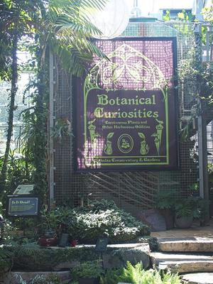 Exhibit sign