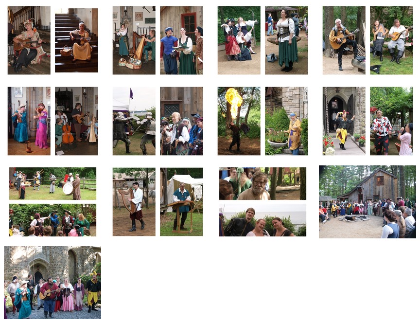 Small combination photos from 2011 for Bumbly and Gia Phinn calendar